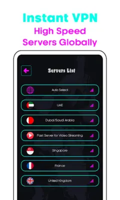 Instant VPN – Fast VPN Proxy android App screenshot 3
